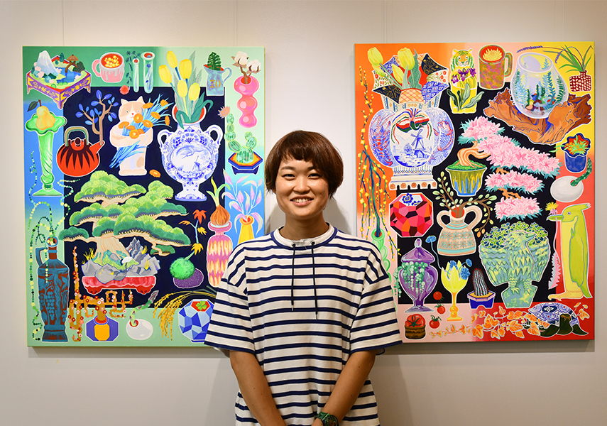 流れるようにテーマを変え 表現していく 絵描き 池田幸穂の発想力とは Picon